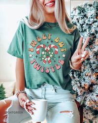 Sweet But Twisted T-Shirt Png,   Christmas,  Vintage Christmas T-Shirt Png, Candy Cane T-Shirt Png, Funny Christmas T-Sh