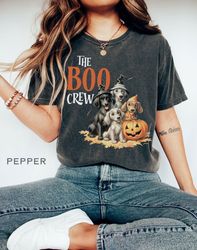 Vintage Halloween Dogs T-Shirt Png,  Vintage Halloween Dogs, Dog T-Shirt Png, Halloween dog T-Shirt Png, Dog Lovers Shir
