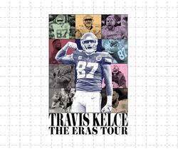 Travis Kelce The Eras Tour Png, Vintage Travis Kelce Png, America Football Png