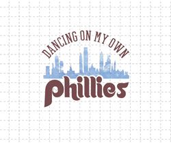 Phillies Take October Png, Dancing On My Own Phillies Take October 2023 Png, Red October Phillies Png