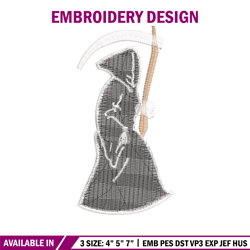 Death logo embroidery design, Death logo embroidery, Death design, logo shirt, Embroidery shirt, Instant download