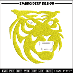 Colorado College Tigers embroidery design, Colorado College Tigers embroidery, Sport embroidery, NCAA embroidery.