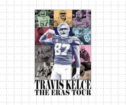 Travis Kelce The Eras Tour Png, Vintage Travis Kelce Png, America Football Png