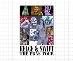 Travis Kelce Ta.y.lor The Eras Tour Png, Travis Kelce 87 Png, Travis Kelce Merch, Travis Kelce Swifties Football