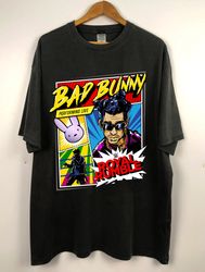 BAD BUNNY Shirt, Bad Bunny Fan Shirt, RAP Hip-hop T-shirt