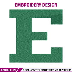 Eastern Michigan Eagles embroidery design, Eastern Michigan Eagles embroidery, logo Sport embroidery, NCAA embroidery.
