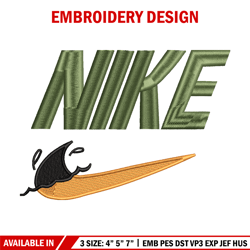 Green Nike embroidery design, Green Nike embroidery, Nike design, Embroidery shirt, logo shirt, Instant download