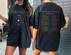 Coldplay World Tour 2023 T-Shirt, Sweatshirt, Hoodie, Shirt for Men and Women, Gift Shirt on Halloween, Christmas, Anniv