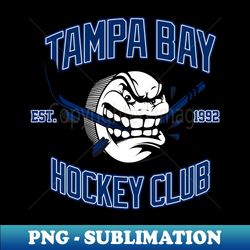 Tampa Bay Hockey Club - Sublimation PNG Transparent Digital Download - Show Your Team Pride in Style