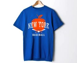 New York Baseball Vintage Retro Style Royal Blue Shirt, New York Baseball Team Tee, Sports Tshirt, American Baseball, Fo