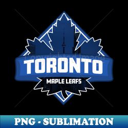 Sublimation Digital Download - Toronto Maple Leafs - High-Quality PNG Transparent File for Ultimate Fan Creations