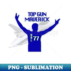 Mavericks Luka Doncic Sublimation File - High-definition PNG Download - Get the Top Gun Look