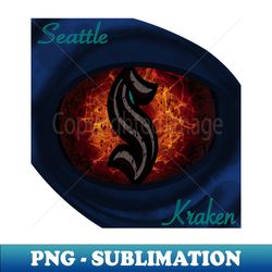 Seattle Kraken - PNG Sublimation Digital Download - Show Off Your Team Spirit