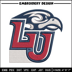 Liberty Flames embroidery design, Liberty Flames embroidery, logo Sport, Sport embroidery, NCAA embroidery.