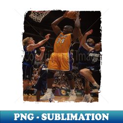 basketball sublimation backdrop - shaq dominates dallas - instantly upgrade your sports designs