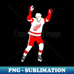 Detroit Red Wings - PNG Transparent Digital Download - High-Definition Sublimation Artwork