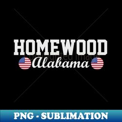 Homewood Alabama Skyline - High Definition Sublimation File