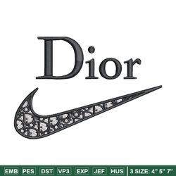 Nike dior embroidery design, Dior embroidery, Emb design, Embroidery shirt, Embroidery file, Digital download