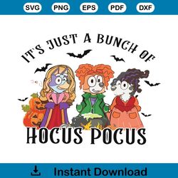 Its Just A Bunch Of Hocus Pocus Heeler Family SVG Download