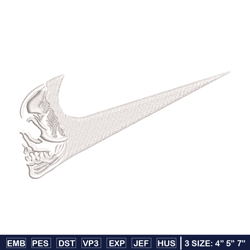 Nike horror embroidery design, Horror embroidery, Nike design, Embroidery shirt, Embroidery file, Digital download