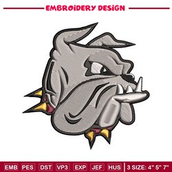Minnesota Duluth Bulldogs embroidery, Minnesota Duluth Bulldogs embroidery, ice hockey embroidery, NCAA embroidery.