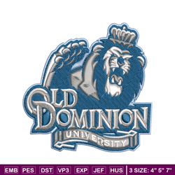 Old Dominion Monarchs embroidery design, Old Dominion Monarchs embroidery, logo Sport, Sport embroidery, NCAA embroidery