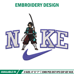Nike tanjiro embroidery design, Tanjiro embroidery, Nike design, Embroidery shirt, Embroidery file, Digital download