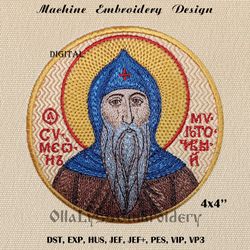 Saint Simeon embroidery design