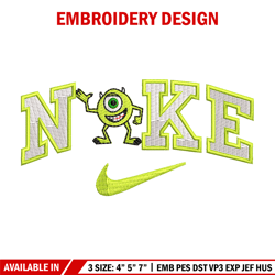 Nike x mike embroidery design, Disney embroidery, Nike design, Embroidery shirt, Embroidery file, Digital download