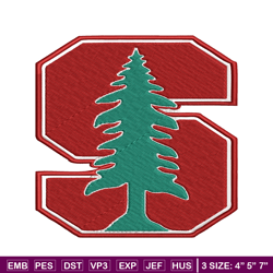 Stanford Cardinal embroidery design, Stanford Cardinal embroidery, logo Sport, Sport embroidery, NCAA embroidery.