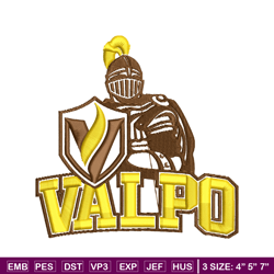 Valparaiso Crusaders embroidery design, Valparaiso Crusaders embroidery, logo Sport, Sport embroidery, NCAA embroidery.