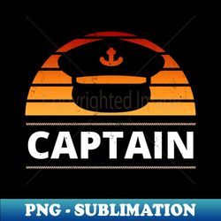 Boat Captain - Sublimation Digital Download - Perfect for Boating and Fishing Enthusiasts