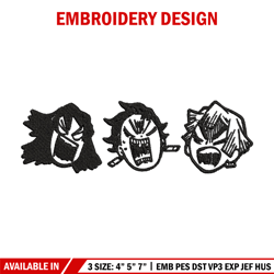 Tanjiro angry embroidery design, Tanjiro embroidery, Embroidery shirt, Embroidery file, Anime design, Digital download