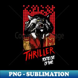 Werewolf MJ Thriller - Hauntingly Realistic PNG Digital Download - Unleash Your Inner Beast