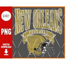 New Orleans Football PNG, Football Team PNG, New Orleans Football Sweatshirt, Football png