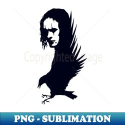 The Crow - Exquisite PNG Transparent Digital Download File for Stunning Sublimation Works