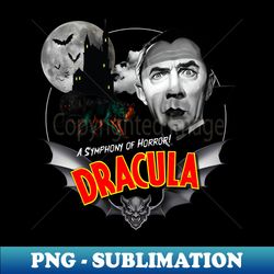 Dracula - Midnight Bite - Mesmerizingly Transparent Digital Download for Sublimation