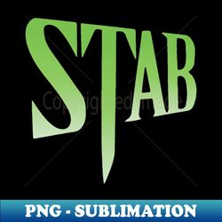 Stab Horror Movie - Chilling PNG Digital Download - Unleash Your Dark Side