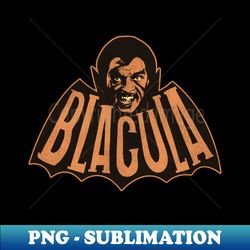 Blacula Vintage Movie PNG Digital Download - Retro Horror Sublimation Design