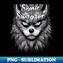 Sonic Swagger - High-Definition PNG Download - Elevate Your Sublimation Game