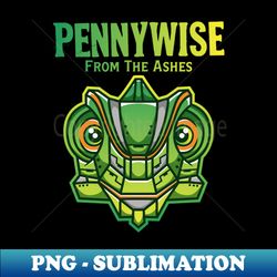 Pennywise - Ashes of Fear - Captivating PNG Sublimation Design