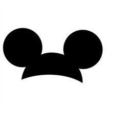 mickey mouse ear hat digital files - svg/pdf/png/jpeg - mickey mouse coloring pages