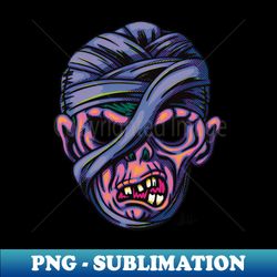 Mummy Mask - High-Quality Sublimation Digital File - Create Jaw-Dropping Designs