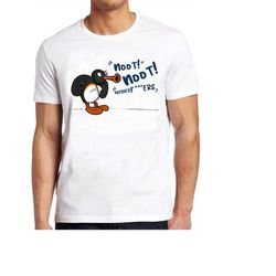 Angry Pingu Noot Noot Motherfcukers Cartoon Anime Art Style Cool Gift Men Women Unisex Top Tee T Shirt 998