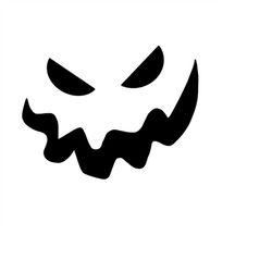 Oogie Boogie Face Digital Files (The Nightmare Before Christmas) - SVG/PDF/PNG/Jpeg - Halloween Coloring Pages, Pumpkin