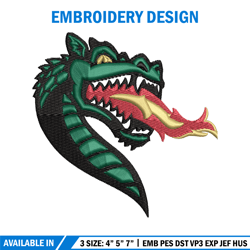 UAB Blazers embroidery design, UAB Blazers embroidery, logo Sport, Sport embroidery, NCAA embroidery.