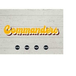 commanders svg, commanders stencil, commanders template, football gifts, sticker svg, commanders ornament svg,