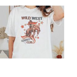 Wild West Cowboy Club PNG, Western Sublimation Designs, Retro Western Png, Cowboy Png, Rodeo Png, Western Png, Retro Sub