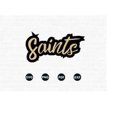 Saints Svg, Saints Stencil, Saints Template, Football Gifts, Sticker Svg, Saints Ornament Svg,