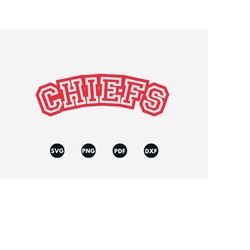 Chiefs Svg, Chiefs Template, Chiefs  Stencil, Football Gifts, Sticker Svg, Braves  Ornament Svg,